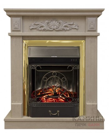 Электрокамин RealFlame Adelaida WT с Majestic Lux BL RC