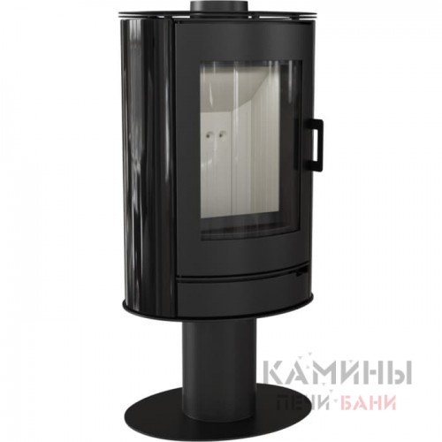 Печь-камин Kratki Koza/AB/S/NO/Kafel/Czarny