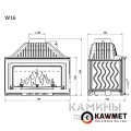 Каминная топка KAWMET W16 PREMIUM 14,7 кВт Каминная топка KAWMET W16 PREMIUM 14,7 кВт