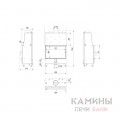 Каминная топка Kratki Lucy/PW/16/W Каминная топка Kratki Lucy/PW/16/W