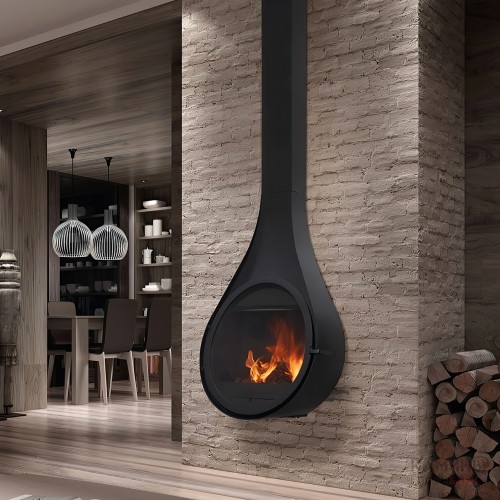 Печь-камин ROCAL Drop подвесной Печь-камин ROCAL Drop подвесной