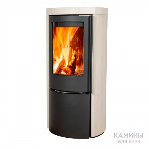 Печь-камин Jydepejsen Cozy Classic Moca Cream Sandstone