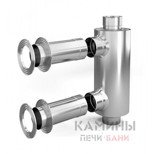 Дымоход конвектор для смежного помещения