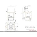 Каминная топка Brunner Panorama-Kamin 57/40/60/40 Каминная топка Brunner Panorama-Kamin 57/40/60/40