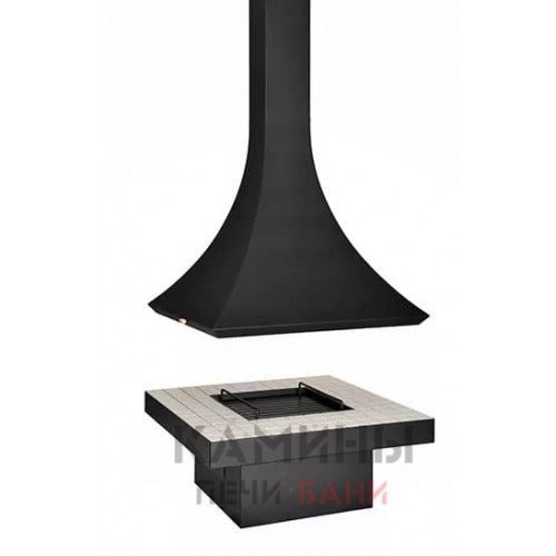 Островной дровяной камин LOFT - 05 Островной дровяной камин LOFT - 05