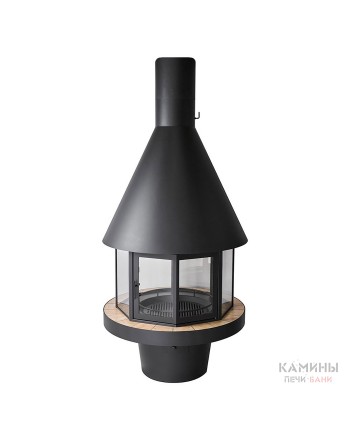 Островной камин LOFT - 02/2