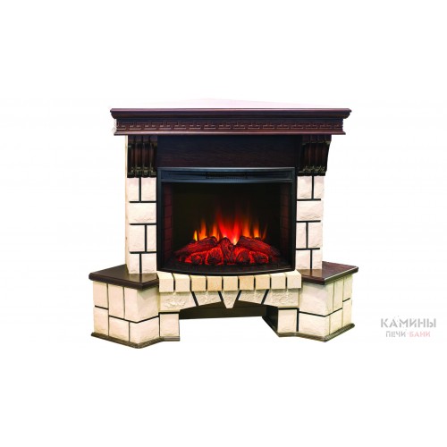 Электрокамин Stone New Corner (угловой) 25,5 AO с Evrika 25,5 Электрокамин Stone New Corner (угловой) 25,5 AO с Evrika 25,5