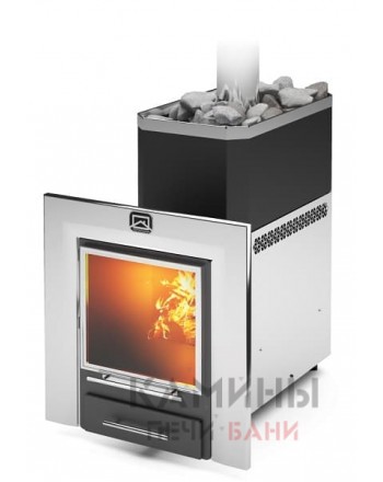 Печь Русь 18 ЛНЗП Панорама