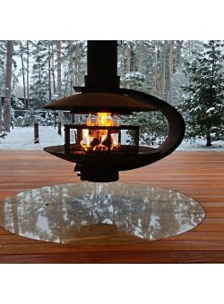 Подвесной камин Eneva черный