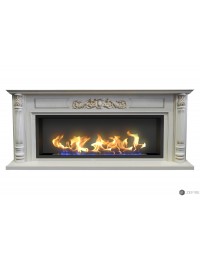 Биокамин в линейном портале Дорта (ZeFire)