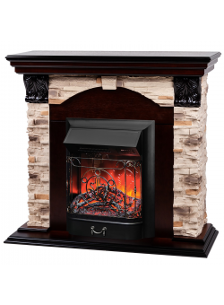 Электрокамин RealFlame Dublin Rock STD/EUG AO Majestic Lux BL RC
