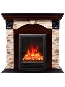 Электрокамин RealFlame Dublin Rock STD/EUG AO с Eugene