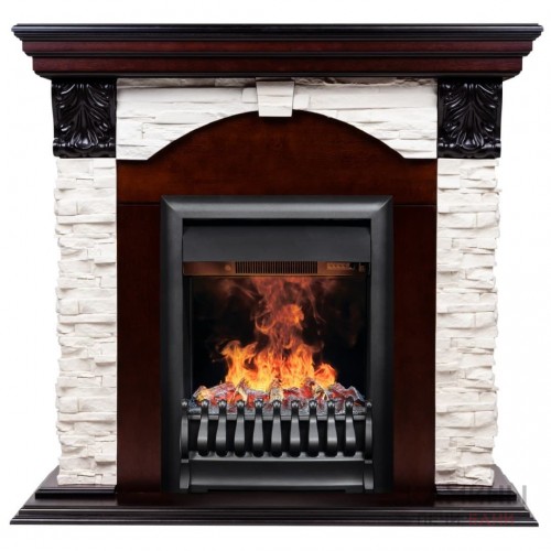 Электрокамин RealFlame Dublin Lux AO с Oregan 3D Электрокамин RealFlame Dublin Lux AO с Oregan 3D