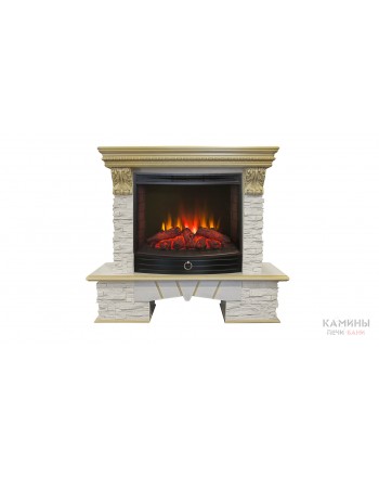Электрокамин Rockland LUX 25,5 WT с Evrika 25,5