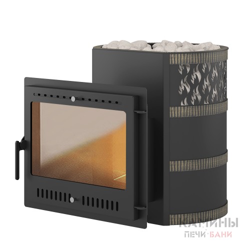 Печь для бани Лава 16 Панорама М Везувий Печь для бани Лава 16 Панорама М Везувий