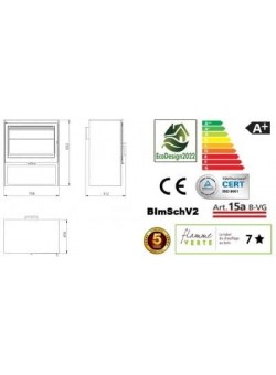 Печь-камин Panadero Acacia 