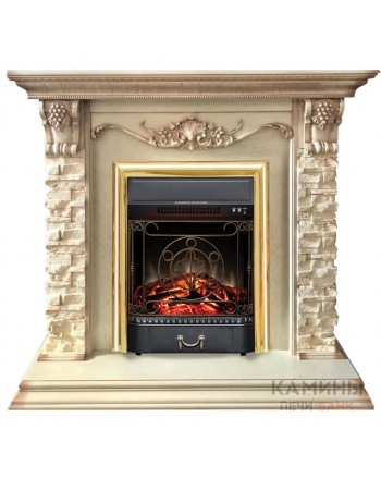 Электрокамин Patricia WT с очагом Majestic Lux BL RC