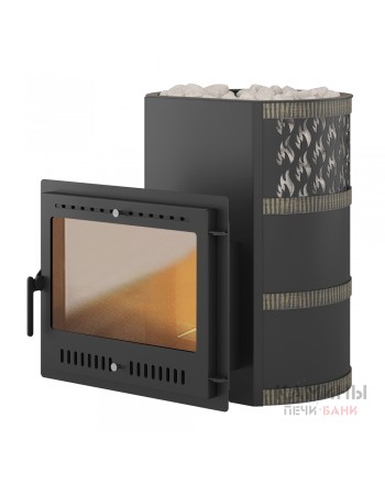 Печь Везувий Лава 22 Панорама М