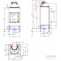 Топка-камин Brunner BKH 5.0 flat 42-42 DT Топка-камин Brunner BKH 5.0 flat 42-42 DT