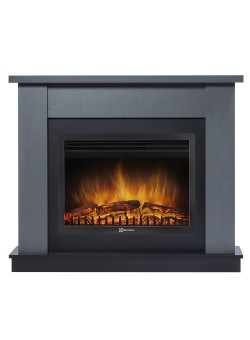 Каминокомплект: Очаг Electrolux EFP/P-2720RLS, портал Canto 25 графит