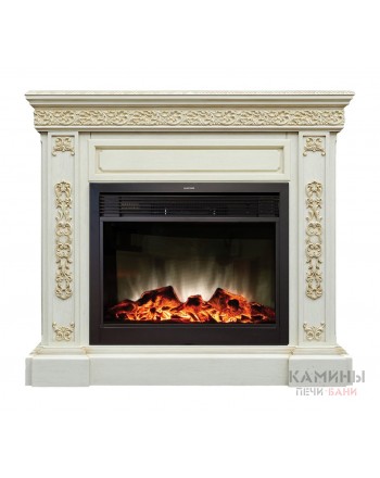 Электрокамин RealFlame Ekaterina WT с Moonblaze LUX BL