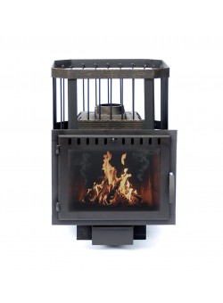 Печь Сибирь-18 с панорамной дверцей