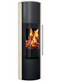Дровяная печь-камин Ember H3 FG Limestone