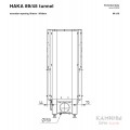 Каминная топка Hoxter HAKA 89/45Th