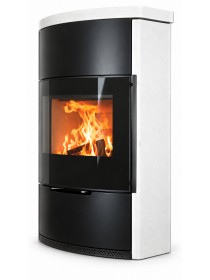 Дровяная печь-камин Ember O2 FG Limestone