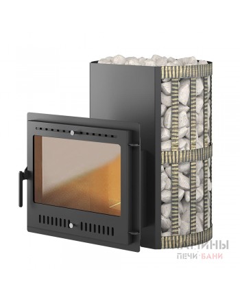Печь Везувий Скиф Ковка 22 Панорама "М"