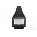 Подвесной камин LOFT - 11 на дровах