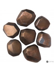 Декоративные керамические камни кристалл медь 7 шт (ZeFire)