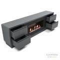 Тумба с биокамином Firelight BFP/P-1700 lux графит Тумба с биокамином Firelight BFP/P-1700 lux графит