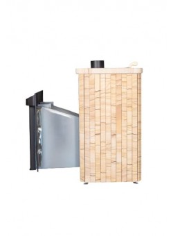 Печь Ферингер Квадра "Окаменевшее дерево" наборный