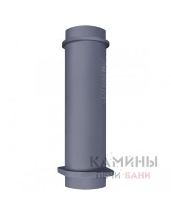 Чугунная ВЕРХНЯЯ труба для шибера 130/500мм