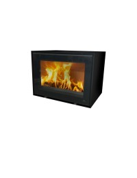 Печь-камин Jydepejsen Zeta Wall Black