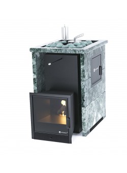 Печь ИзиСтим «АНАПА» М2 В ТРЕХСТОРОННЕМ КОЖУХЕ С ОТКРЫТЫМ ВЕРХОМ