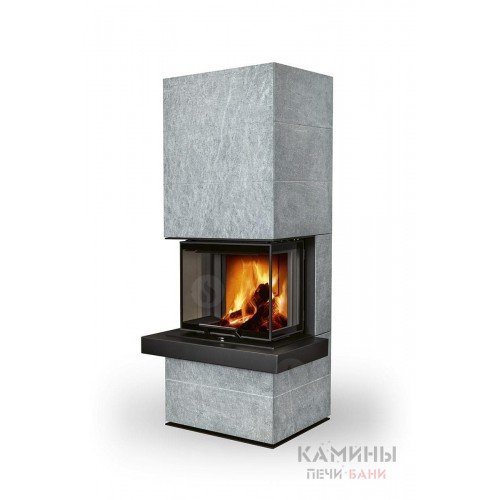 Каминная топка Romotop CARA CS 02 с подъёмной дверцей, облицовка камень Каминная топка Romotop CARA CS 02 с подъёмной дверцей, облицовка камень