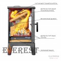 Печь-камин EVEREST H10 Печь-камин EVEREST H10