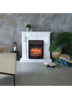 Электрокамин Dominica WT с очагом Fobos Lux RC