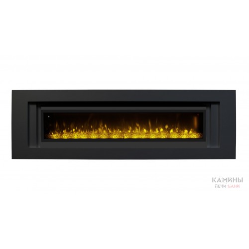 Электрокамин Stockholm 60 BL с очагом Manhattan 1560