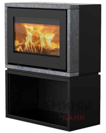 Печь-камин Lotus Style 370 Soapstone