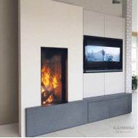 Каминная топка Luna 550 V Diamond Plus