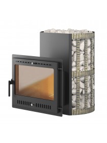 Печь Везувий Скиф Ковка 22 Панорама "М"