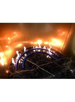 Автоматический топливный блок / биокамин радиусный (стандарт)