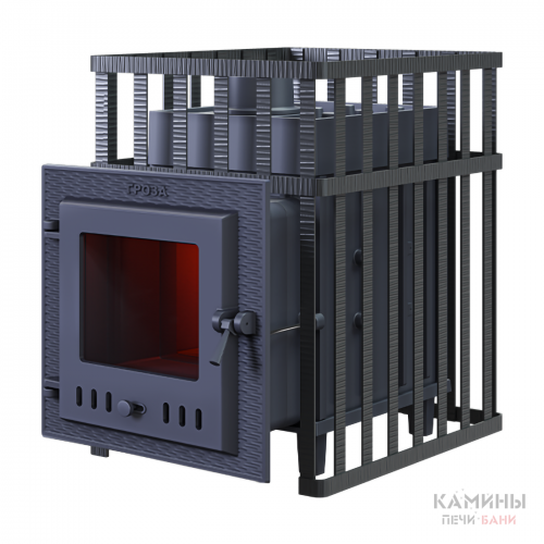 Печь для бани GFS Гефест Гроза 24 (М) в сетке чугун