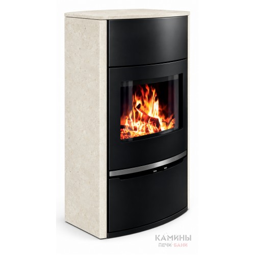 Дровяная печь-камин Ember L1 Limestone