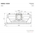 Каминная топка Hoxter HAKA 110/51h Каминная топка Hoxter HAKA 110/51h