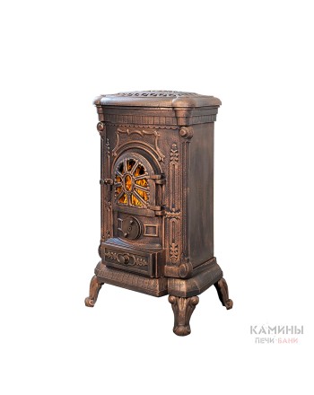 Печь-камин Везувий А-07 "Медь"