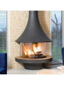 Настенный закрытый камин Eva 992 JC Bordelet